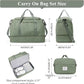 Extra Large Travel Duffle Bag,Carry on Overnight Weekend with with Shoes Compartment & Toiletry Bag,Weekender Bags for Women for Travel Business Trips Sport Hospital