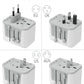 TESSAN Universal Travel Adapter, International Power Adapter 5.6A 28W 3 USB C 2 USB A Ports, Travel Worldwide Plug Adaptor, Outlet Wall Charger for Europe UK EU AUS (Type C/G/A/I) - Roamly