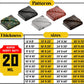 Core Tarps Extreme Heavy Duty 20 Mil Tarp Cover, Waterproof, UV Resistant, Rip and Tear Proof, Poly Tarpaulin with Reinforced Edges for Roof, Camping, Patio, Pool, Boat (Camouflage/Green 24′ X 30′)