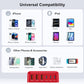 USB C Fast Charger 100W GaN 6 Port Type USB C Charging Station Hub Block Wall Charger Power Strip Adapter Plug Cube Brick 3 USB A for iPad iPhone16 15 14 13 12 11 Pro Max
