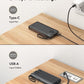 VEEKTOMX Portable Charger with Built-in Cables 10000mAh Power Bank for iPhone Slim Fast Charge USB C Battery Pack Travel Essentials Powerbank Compatible with iPhone, Samsung, Android, etc