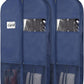 Zilink 43" Suit Bags for Men Travel and Storage Gusseted Garment Bags for Hanging Clothes Suit Cover With Handles for Clothes, Coats, Jackets, Shirts, Set of 2