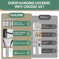 35 Pocket Over the Door Shoe Organizer,Reusable Breathable Large Mesh Bag Men's & Women's Sneaker Organizer,Shoe Organizer for Kids,Hanging Shoe Storage Hanging Bag (2PCS-White)