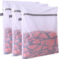 Kimmama Laundry Bag Mesh Wash Bags, Washing Machine Wash Bag, Net Washer Sack with Zipper, Dryer Pouch for Cleaning and Drying Cloths, Garment, Delicates, lingerie, Bra, Pant, Sock, Small Toys