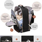 LOVEVOOK 56L Travel Backpack for Women & Men, Airline Approved Carry On Luggage with 3 Packing Cubes, TSA Overnight Bags, Waterproof Personal Item Bag, Weekender Essentials Backpacks fits 17" Laptop