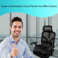 Pressure Relief Seat Cushion for Long Sitting Hours on Office, Home Chair, Car Memory Foam Office Chair Cushion for Back, Coccyx, Tailbone Pain Relief（Black）