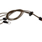 Rick Young Outdoors Olive Safety Ultra-Light Bino Harness with Emergency Whistle - Binocular Harness System for Bow, Deer, and Elk Hunting