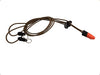 Rick Young Outdoors Olive Safety Ultra-Light Bino Harness with Emergency Whistle - Binocular Harness System for Bow, Deer, and Elk Hunting