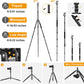JOILCAN Tripod for Camera, 81" Aluminum Camera Tripod Monopod, Heavy Duty Travel Tripods for Spotting Scope Binoculars Laser Level, Payload 35Lb