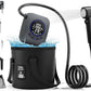 8000mAh Portable Camping Shower, Upgrade Rechargeable Electric Shower Pump with 5 Gallon Bucket, Intelligent LED Display,Portable Shower for Outdoor