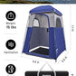 KingCamp Shower Tent, Portable Privacy Tent Outdoor Camping 1/2 Room Toilet Tents with Shower Bag & Dressing Room for Beach, Camping & Hiking