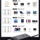 200W Power Station, 7-in-1 GaN Fasting Charging Station USB C Charger Power Strip with AC Adapter for MacBook Laptops iPhone iPad, 4 USB-C+2 USB-A Ports+1 AC Outlets Desktop Accessory for Home Office
