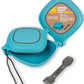 UCO 4-Piece Camping Mess Kit with Bowl, Plate and 3-in-1 Spork Utensil Set