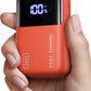 INIU Power Bank, 25000mAh 100W High Capacity Laptop & Phone Portable Charger, Fast Charging Flight Cruise Ship Family Essentials Traveling Mini Battery Pack for College Student Teen Boys Girls, Orange