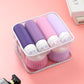 Travel Bottles for Toiletries 8 Pack, Tsa Approved Travel Size Toiletries 3 oz, Travel Containers for Toiletries, with Clear Bag, Leak Proof Silicone Squeezable Travel Essentials Creams Jars