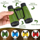 Wettarn 24 Pack Kid Mini Compact Binocular Compass Magnifying Glass Set for 3-12 Years Boy Girl Toddler Small Telescope Binocular for Kid Bird Watching Camping Hiking Exploring Outdoor Play