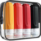 Travel Bottles for Toiletries, Tsa Approved 3oz Travel Size Containers BPA Free Leak Proof Refillable Liquid Silicone Squeezable Travel Accessories for Shampoo Conditioner Lotion (4 Pack)