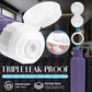 Travel Bottles for Toiletries, TSA Approved Silicone Travel Size Containers for Toiletries, BPA Free Leak Proof Refillable Essentials Accessories, Shampoo and Conditioner Bottles (Purple)