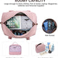 LOVEVOOK Travel Duffle Bag,Weekender Bags for Women with Shoe Compartment，Carry on Overnight Bag with Toiletry Bag,Gym Duffel Bag with Wet Pocket, Hospital Bags for Labor and Delivery