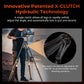 SmallRig x Potato Jet Tribex Hydraulic Carbon Fiber Tripod Fast Extend Camera Travel Tripod, Low Angle Photograph to 5.9in/15cm, Max Height 61in/155cm, Weight 5.7lbs, Load up 55lbs - 4858