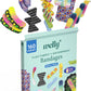 Welly Bandage Large Refill Pack | Adhesive Flexible Fabric, Glow-in-The-Dark & Waterproof Bandages | Assorted Shapes and Patterns for Minor Cuts, Scrapes, and Wounds - 160 Count