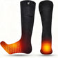 SNOW DEER Upgraded Rechargeable Electric Heated Socks,7.4V 2200mAh Battery Powered Cold Weather Heat Socks for Men Women,Outdoor Riding Camping Hiking Motorcycle Skiing Warm Winter Socks