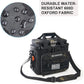 Waterproof Fishing Tackle Bag,Saltwater Tackle Box Bag,Fishing Bags for Men - Fishing Gifts for Men Black