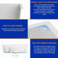Dcolora 33" Quartz Granite Composite White Kitchen Sink Undermount Sink Deep Single Bowl, Round Corner, 33"x19", DC-GU7750