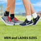 TechWare Pro Plantar Fasciitis Socks – Cushion Ankle Compression Socks Women & Men. Achilles Tendonitis Brace & Arch Support
