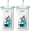 Lamicall 2 Pack Green White Cell Phone Bag, for Mother Mom, Birthday Gift for Father Teens Girls Boys Phone Pouch