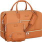 Weekender Bag for Women, Travel Duffel Bag Carry On Overnight Bag with Shoe Compartment Large Nylon Travel Weekend Tote Bag - Roamly