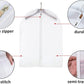 Clear Garment Bags Clothes Covers Protecting Dusts (Set of 12) for Storage Plastic Garment Bags Hanging Clothes Bags Dress Bag with Full Zipper for Closet Storage - 24'' x 32''/12 Pack
