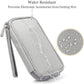 Electronic Organizer Small Travel Cable Organizer Bag, Digital Gadget Organizer Case, Waterproof Travel Gear Storage Carrying Sleeve Pouch for Cable, USB, Earphones, Portable Hard Drives, Power Banks