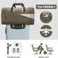 Wildroad Waxed Canvas Duffle Bag - 50L Waterproof Weekender Overnight Travel Bag - Roamly
