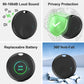 Air Tag for Android or iOS, Air Tags-4 Pack Smart Tag, Dual System Both iOS and Android Tracker Tags, Find My or Google'S Find Hub App, Keys Finder Item Locator for Wallets, Suitcases (Black)