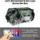 Waterproof Motorcycle Duffel Bag Roll Top Dry Duffel Bag with Quick-fixed Straps for Rafting, Boating, Kayaking, Travel, 50L(Army Green) - Roamly