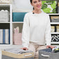 TheWarmHome Storage Bins for Organizing,Sturdy Storage Basket, Decorative Foldable Storage Baskets for Shelves Closet Toy (Gold&Grey Medium - 3 Pack 13.8L×9.8W×6.7H inch)