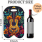 Neoprene Wine Tote, Bottle Carrier Gag Insulating Neoprene Thicker, Insulated Wine Bag for Travel Holds Two Bottles, Bottle Carrier Bags Protect the Bottles, Guitar