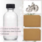 12 Pack, 2 oz Small Clear Glass Bottles w/Lid & 3 Funnels - 60ml Boston Shot Bottles for Health, Immunity, Potion, Wellness, Sample, Ginger, Juice - Mini Personal Care & Beauty Travel Bottle