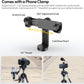 ULANZI Ombra Video Ⅱ Camera Tripod with Fluid Head, 61.5" Travel Tripod with 360° Rotated Arca Quick Release Plate, Portable Stand for Phone Camera Vlogging Video Shooting with Carry Bag Phone Clamp