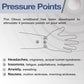 Nausea Relief Wristband for Motion and Sea Sickness | Anti-Nausea Acupressure Bands for Morning Sickness | Sea Bands for Motion Sickness Relief. (Steel Blue)