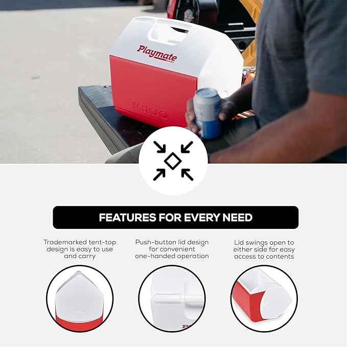 Igloo Classic Playmate Coolers | Insulated Hard Shell Cooler Chest