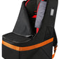 YOREPEK Car Seat Travel Bag, Padded Car Seats Backpack for Air Travel, Heavy Duty Gate Check Carseat Travel Bag for Airplane, Airport Gate Check Bag (Orange)