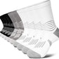 IRAMY Crew Compression Socks Athletic Running Socks for Men Women Plantar Fasciitis Relief 3/6 Pairs