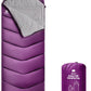 Sleeping Bags for Adults Cold Weather,Portable, Waterproof,Lightweight Camping Sleeping Bag for Tall Girls Boys with Compression Sack for Warm Camping, Hiking, Outdoor & Indoor