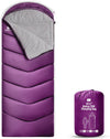 Sleeping Bags for Adults Cold Weather,Portable, Waterproof,Lightweight Camping Sleeping Bag for Tall Girls Boys with Compression Sack for Warm Camping, Hiking, Outdoor & Indoor
