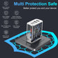40W USB C Wall Charger Block,4 Port Type C Charger Fast Charging Brick Dual Pd & QC Fast Charger Cube Wall Plug Power Adapter for iPhone 15/14/13/12/11/Pro Max/XS/XR,iPad,Samsung,Pixel,White