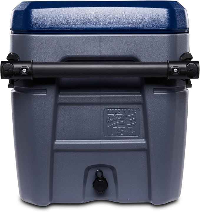 Igloo Maxcold Glide 110Qt Wheeled Cooler | Insulated Hard Shell Ice Chest