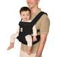 Ergobaby Omni Classic Baby Carrier Newborn to Toddler - Breathable Baby Carriers for Summer - All-Position Carrier with Lumbar Support (7-45 Pounds), Cotton, Pure Black