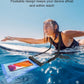 Large Waterproof Phone Pouch Floating, [Double Seals] IPX8 Waterproof Pouch for Beach Vacation Concert, Cell Phone Dry Bag for iPhone Samsung Google All Device Blue